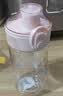 FGA富光儿童塑料水杯tritan学生便携提手运动卡通喝水杯子粉色480ml 实拍图