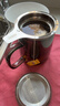 京东京造 远山泡茶杯 茶水分离高硼硅玻璃具礼物男士【不锈钢茶漏】 440ml 实拍图