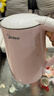 美的（Midea）电热水壶电水壶烧水壶双层防烫价保11.11 0涂层 食品级304不锈钢1500W快速沸腾1.7L大容量 HJ1705 实拍图