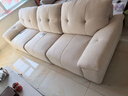 法莎蒂布艺沙发客厅现代简约直排三人位复古奶油云朵沙发雪尼尔 2.7米单扶单+单+单扶单 【时尚版雪尼尔婴儿绒】 实拍图