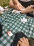 POUM牛仔裤男春夏季款美街高街涂鸦黑色宽松直筒休闲水洗慵懒潮流长 YCWP-7208黑色 2XL 实拍图