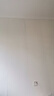 墨斗鱼墙纸自粘墙贴软包隔音铝箔壁纸宿舍防潮加厚亚麻纹 0.5*10米 白色 实拍图