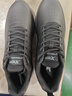 特步跑步鞋男子运动鞋春季轻便减震耐磨防泼水革面跑鞋黑色男鞋 实拍图