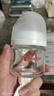 贝亲【新生儿第一个奶瓶】玻璃奶瓶宽口径奶瓶80ml SS号奶嘴 0月+ 实拍图