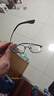 WAN XIN防蓝光眼镜框配近视镜片送男女时尚金属TK1 31306黑银 配万新1.60较薄非球面树脂镜片 实拍图