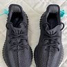 阿迪达斯YEEZY350黑玛瑙椰子透气青少年学生运动休闲鞋 37 实拍图