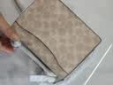 蔻驰（COACH）【品牌直供】女包风琴单肩斜挎链条包礼物女生日送女友礼物 【小号】奶茶色 CW206 SVPWH 实拍图