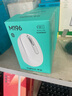 罗技（Logitech）M196 无线蓝牙鼠标 办公鼠标 笔记本商务办公家用 小巧便携 对称手型 珍珠白 实拍图
