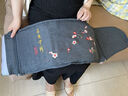 济寿堂电加热粗盐热敷包腰部理疗盐袋艾草艾绒护腰盐包 经典绑带款蓝麻 实拍图