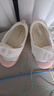 牧童幼儿园鞋春秋款室内鞋男童防撞学步鞋女宝宝小白鞋 白桃粉1 30 实拍图
