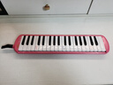 奇美课堂乐器37键DHS口风琴 粉色 EVA硬包 配吹管吹嘴教材 实拍图