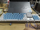 惠普（HP）GK200机械键盘有线办公游戏键盘 20种背光灯效 87键电竞键盘鼠标套装电脑外设键鼠 皎月白【键鼠耳机套装-青轴】 实拍图