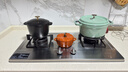 珐宝（staub）多功能珐琅铸铁锅家用煲汤焖烧炖炒锅奶锅汤锅炖锅烹饪锅具电磁炉 饭釜锅黑色【金色盖镝】 16cm 实拍图