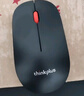 ThinkPad联想（thinkplus）无线鼠标 商务办公便携小红点鼠标 人体工程学对称设计 笔记本电脑台式机通用 实拍图