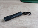 耐朗（NICRON）便携钥匙扣手电筒 N1 迷你防水 轻量便携小手电 N1灰黑【白光100LM】【手电筒+7号干电池】 实拍图