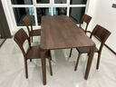 寻木之旅 实木餐桌椅组合北美黑胡桃木餐桌家用小户型吃饭桌子 180*80*76cm丨 单桌 实拍图