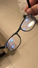 福视康老花镜男女折叠便携超轻进口中老年防蓝光阅读镜F1008黑色 +100度 实拍图