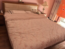 MIDO HOUSE铭都床上用品高端牛奶绒四件套床单被套冬季加绒毛绒四件套200X230山花 实拍图