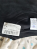 凡客诚品300克重磅全棉圆领长袖T恤男士打底T恤衫 黑色 2XL 实拍图