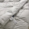 富安娜羽绒被 90%灰鸭绒被子 双人四季被芯春秋被 750g填充 230x229cm 实拍图