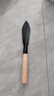 园林神器铲子锰钢挖土种花野菜铁铲养花工具花卉除草农用种菜铁锨 65锰钢木柄尖铲1把 实拍图