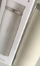 乐扣乐扣（LOCK&LOCK）菲特旋转盖轻量保温杯男女学生茶水杯子LHC4131IVY米白色450ml 实拍图