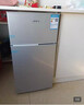 新飞冰箱小型租房用 一级能效冷 藏冷冻两用1-2人家用小冰箱 出租房双门电冰箱办公室两门 25年升级 58A118LS一级能效【高性价比】银 实拍图
