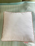 恒源祥纯棉抱枕芯 万能方形沙发靠垫内胆 45 50 55枕头芯酒店单只一对装 单只装-立体边 40cm*40cm 含枕芯 实拍图
