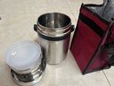 美厨（maxcook）304不锈钢保温饭盒提锅 2L真空防溢保温桶 配餐具保温袋MCTG814 实拍图