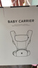 babycare腰凳婴儿背带多功能减震四季抱娃神器解放双手透气轻薄款卡斯尔灰 实拍图