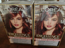 欧莱雅卓韵霜时尚魅棕染发霜#5.64(朗姆酒红 红色系)染发膏染发剂流行色 实拍图