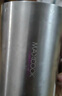 美厨（maxcook）316不锈钢水杯 双层泡茶杯口杯儿童学生带盖手柄400ml  MCB1112 实拍图