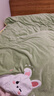 富安娜床上四件套牛奶绒单人床单被套 学生宿舍防静电法兰绒套件 1.2米床152*210cm 实拍图