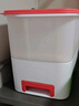 特百惠（Tupperware）储粮仓10kg大容量米仓存储收纳家用食品级材质厨房储藏密封防潮防虫 实拍图