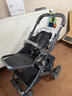 UPPAbabyCRUZ V2+婴儿车高景观婴儿推车双向 可坐可躺 易折叠 宝宝手推车 【CRUZ V2+】+V3睡篮-燕麦灰-新品升级 实拍图