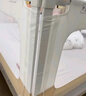 丸丫K2婴儿床围栏宝宝防摔防护栏床边防掉档板免打孔简灰1.8+2+2三面 实拍图
