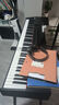 海蒂诗电钢琴便携式88键重锤初学者儿童电子钢琴成人专业电钢考级幼儿 B-101黑色-重锤三踏-钛金腿 实拍图