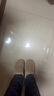 ZHR勃肯鞋女2025冬新款加绒乐福鞋子女平底棉鞋女孕妇鞋EH116B卡其38 实拍图
