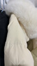 森马（Semir）森马羽绒服女中长款大毛领24冬新款工装风保暖外套109724113016 实拍图