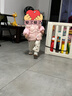 巴拉巴拉童装婴儿裤子宝宝秋冬男女童长裤儿童卫裤天鹅绒男童 奶白10501 80 cm 实拍图