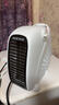 奥克斯（AUX）暖风机取暖器办公室电暖气家用节能台式电暖器热风机200A2 白色-单温控 实拍图