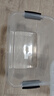禧天龙塑料收纳箱家用衣物玩具储物箱加厚手提箱储物盒 13L透明 单个装 实拍图