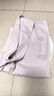 松山棉店【轻薄养肤衣】羊绒蛋白轻薄保暖内衣女士-裤子-粉紫M 实拍图