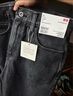 优衣库男装女装直筒牛仔裤/水洗产品25秋冬新款合作款系列479816 07 青灰色 27 /160/68A 实拍图