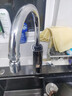 奥克斯（AUX）电热水龙头热水器加热水龙头快速热水变频恒温厨房下进水 【大屏数显】电镀银+漏保插头+万向喷头 实拍图