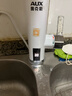 奥克斯（AUX）电热水龙头热水器加热水龙头快速热水变频恒温厨房下进水 【大屏数显】雪山白+升级机械臂+漏保插头 实拍图