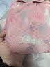 迪士尼儿童泳衣小女孩3-6-12岁分体长袖长裤防晒游泳套装D35071粉色120 实拍图