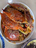 梭子蟹鲜活特大野生舟山大螃蟹海鲜新鲜冷冻海蟹水产飞蟹白蟹顺丰 9两以上/只 【净重5斤大梭子蟹】 实拍图