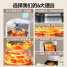 九阳（Joyoung）双风道脆嫩烤空气炸锅免翻面家用多功能6L大容量蒸烤炸一体金属内腔电子触控可视大视窗 KL55-V611 实拍图