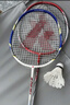 川崎（KAWASAKI）羽毛球拍轻量化碳素中杆对拍KD-1蓝红（已穿线+6球+手胶+拍包） 实拍图